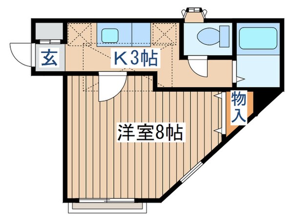 ホープハイツの物件間取画像